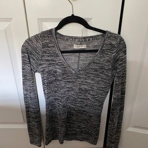 Abercrombie Long Sleeve V Neck